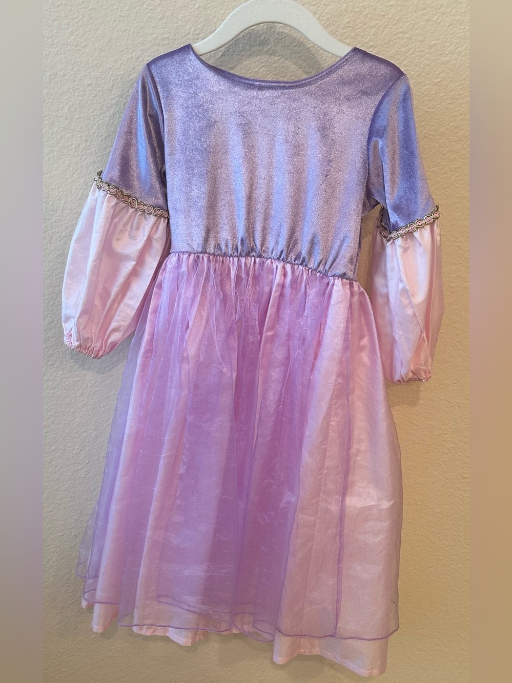 Rapunzel Pink Princess Costume Dress - Picture 9 of 12